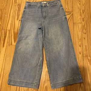 Oat New York High Rise Wide Leg Jeans Women’s 10/30 Light Wash Denim